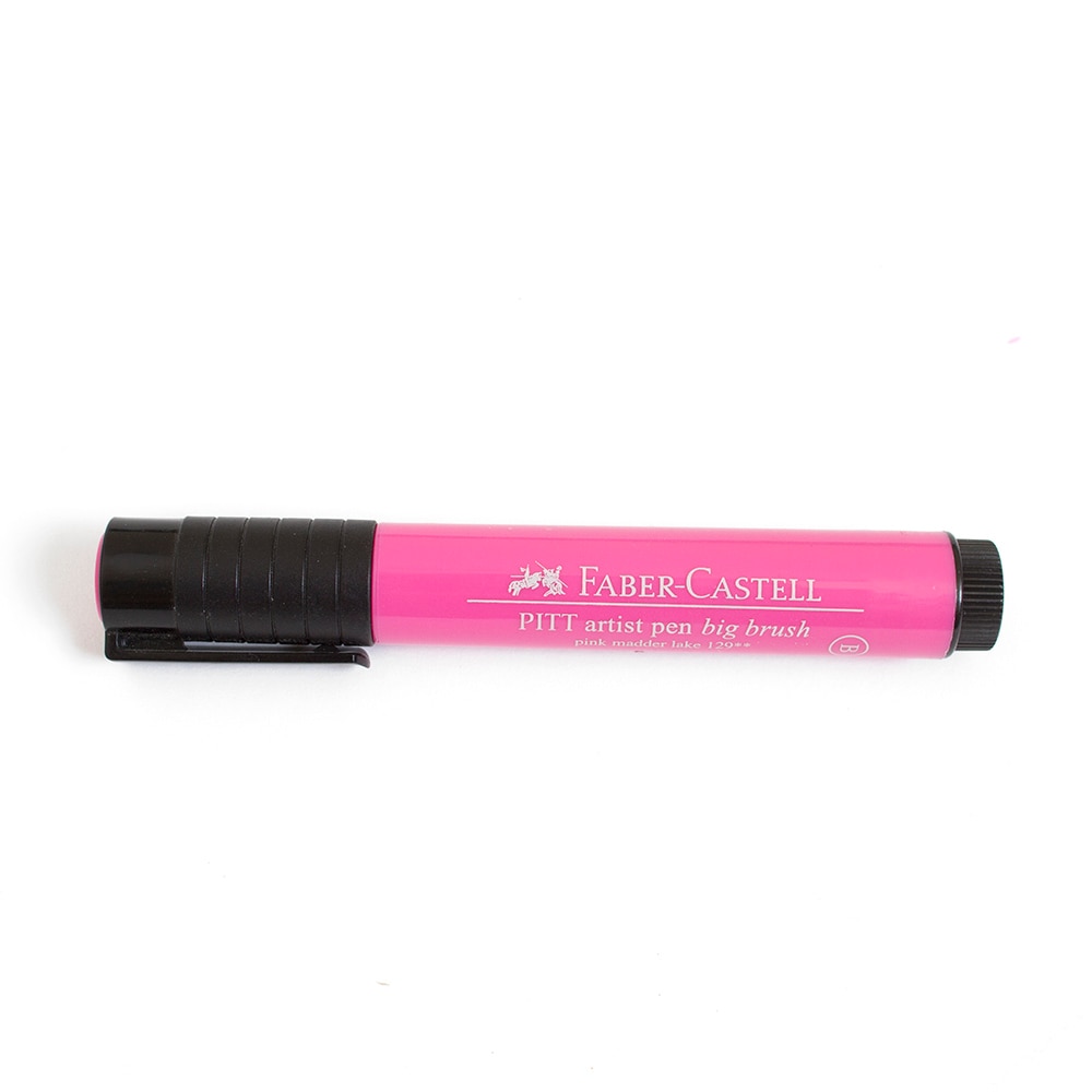 Faber Castell, Pitt, Artist, Big, Brush Pen, Pink Madder Lake